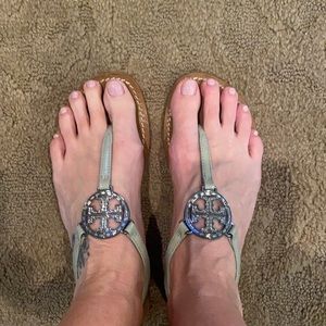 Never worn Tory Burch sandals